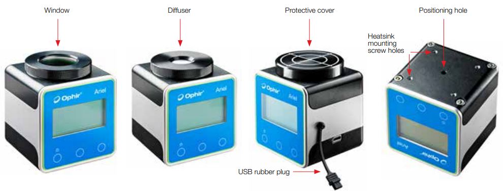 Unice Ophir Ariel Short Exposure High Power Sensors - 200mW to 8000W